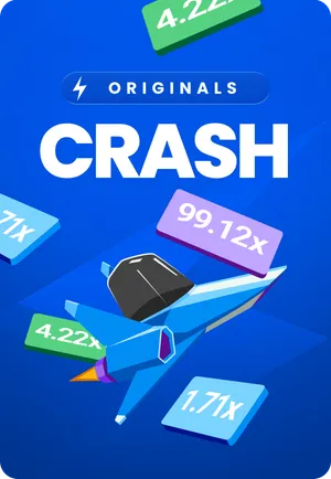 A(z) 'Crash' játék borítója a BetBolton